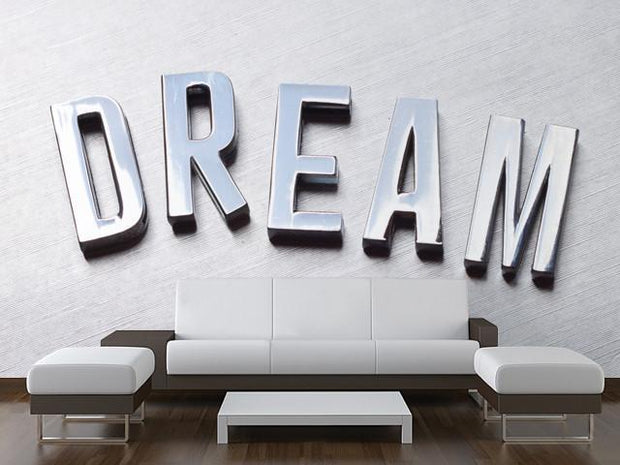 "Dream" Wall Mural-Words,Featured Category of the Month-Eazywallz