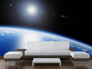 Earth from space Wall Mural-Sci-Fi & Fantasy,Space-Eazywallz