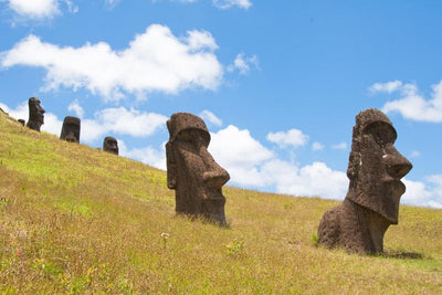Easter Island, Chile Wall Mural-Buildings & Landmarks-Eazywallz