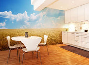 Field of Barley Wall Mural-Food & Drink,Landscapes & Nature-Eazywallz