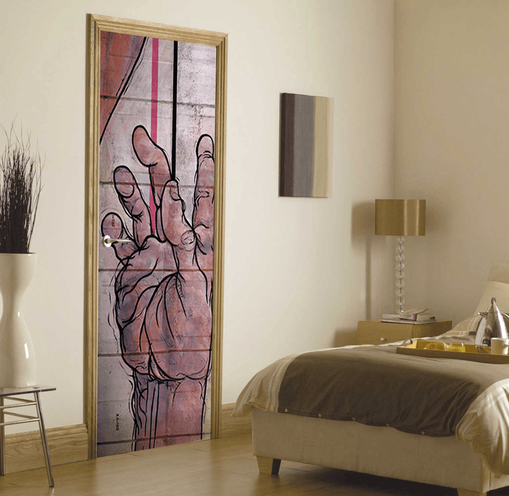 Hand Art Door Mural-Urban-Eazywallz