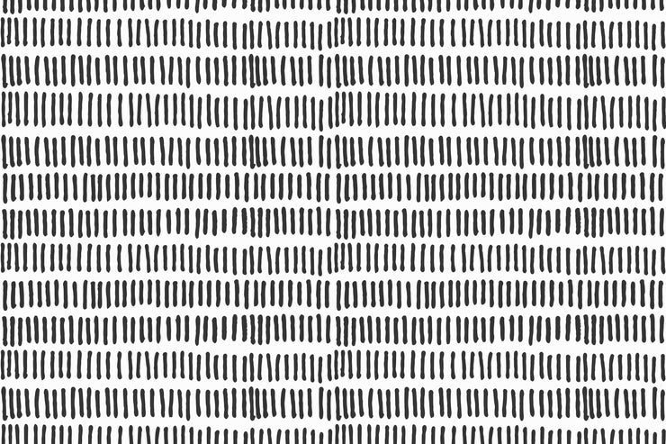 Thin Hand Drawn Lines Wallpaper Mural