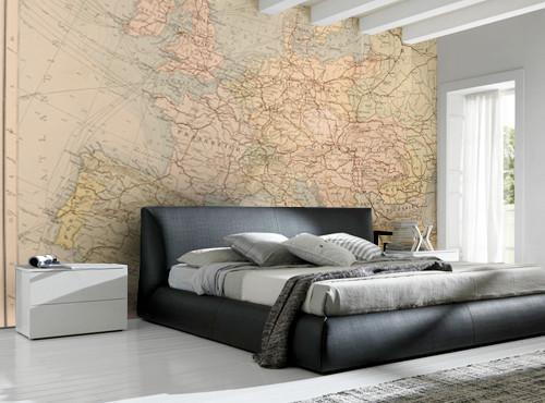 Historical Map of Europe Wall Mural-Maps-Eazywallz