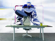 Ice hockey goalie Wall Mural-Sports-Eazywallz