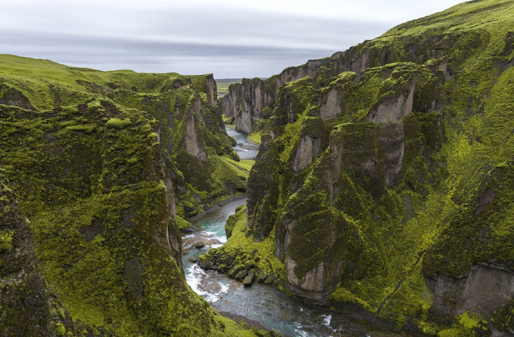 Iceland Canyon Wall Mural-Landscapes & Nature-Eazywallz