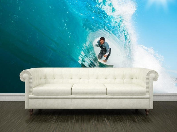 In the tube Wall Mural-Sports-Eazywallz