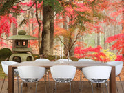 Japanese Lantern Wall Mural-Landscapes & Nature,Zen-Eazywallz