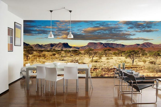 Kalahari Desert Wall Mural-Landscapes & Nature,Panoramic-Eazywallz