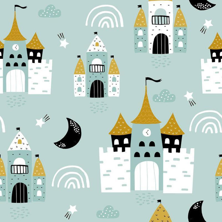 Kid's Castles Removable Wallpaper-wallpaper-Eazywallz