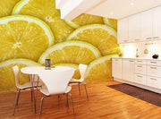 Lemon Wall Mural-Food & Drink,Macro-Eazywallz