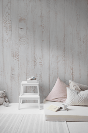 Light Wooden Planks Wall Mural-Textures-Eazywallz