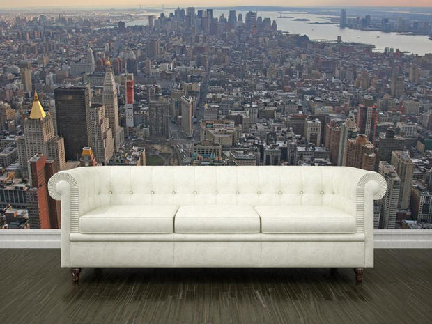 Manhattan skyline Wall Mural-Cityscapes,Featured Category-Eazywallz