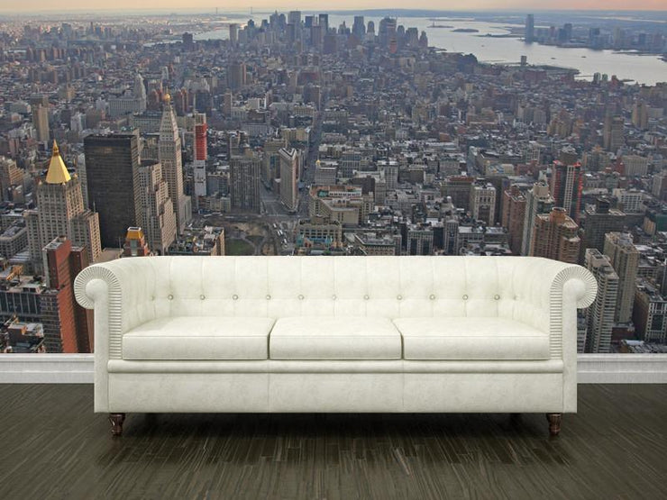 Manhattan skyline Wall Mural-Cityscapes,Featured Category-Eazywallz