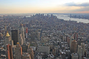 Manhattan skyline Wall Mural-Cityscapes,Featured Category-Eazywallz