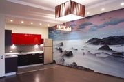 Misty Seascape Wall Mural-Landscapes & Nature,Panoramic-Eazywallz