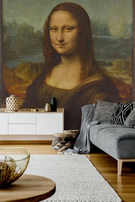 Mona Lisa Painting Wall Mural-painting-Eazywallz