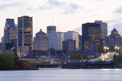 Montreal skyline Wall Mural-Cityscapes-Eazywallz