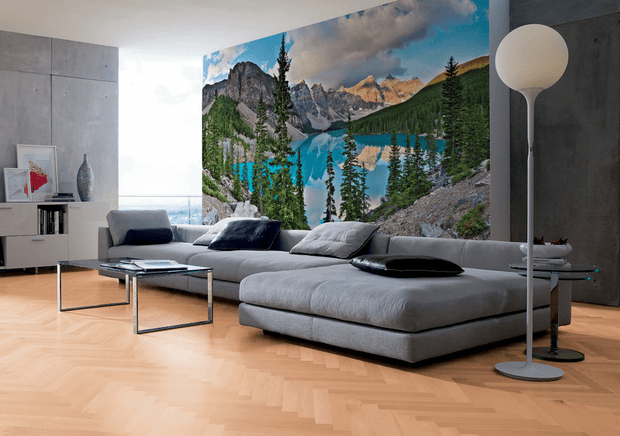 Moraine Lake Wall Mural-Landscapes & Nature-Eazywallz