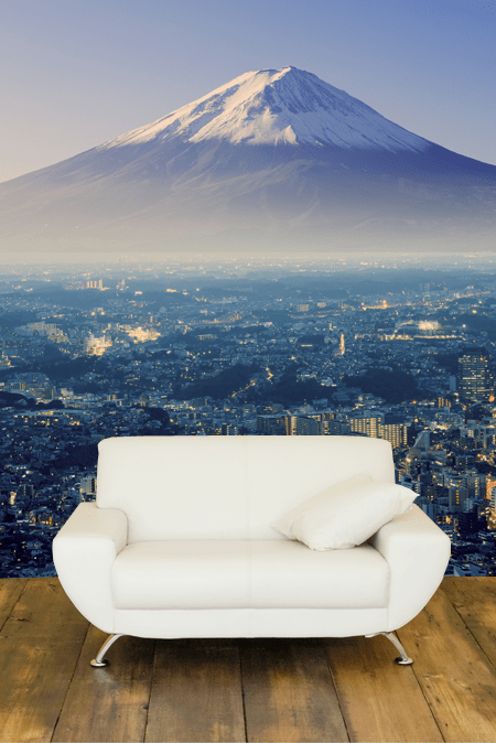 Mount Fuji Wall Mural-Landscapes & Nature-Eazywallz