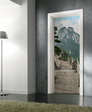 Mountains in China Door Mural-Landscapes & Nature-Eazywallz