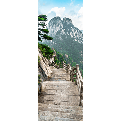 Mountains in China Door Mural-Landscapes & Nature-Eazywallz