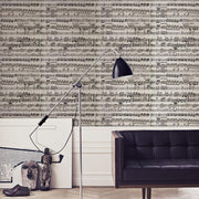 Music Notes Pattern Wall Mural-Patterns-Eazywallz