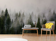 Mystic Forest Landscape Wall Mural-Landscapes & Nature-Eazywallz