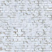 Old White Brick Wall Mural-Textures-Eazywallz