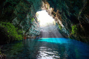 Open Cave Oasis Wall Mural-Landscapes & Nature-Eazywallz