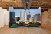 Orlando Skyline Wall Mural-Cityscapes-Eazywallz