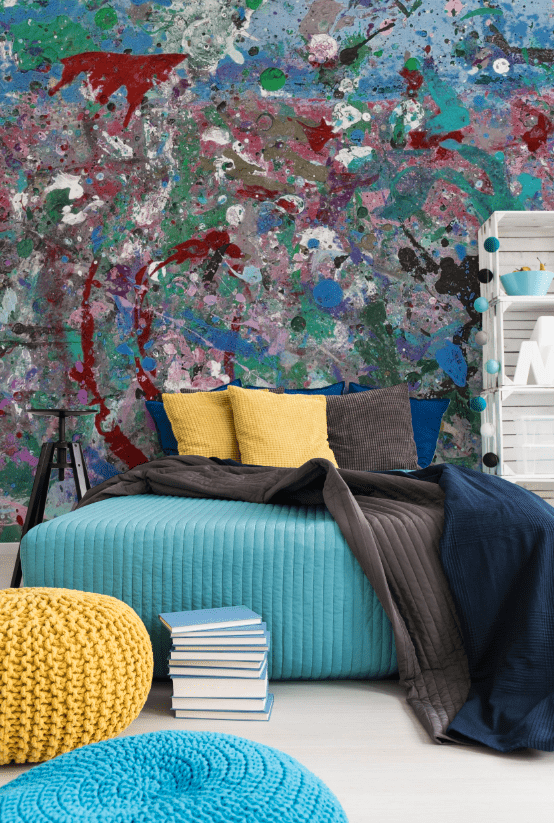 Painter's Palette Wall Mural-Macro,Textures-Eazywallz