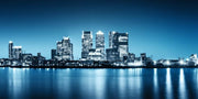 Panorama of Canary Wharf Wall Mural-Cityscapes,Panoramic-Eazywallz