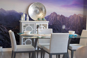 Panoramic Mountain Range Wall Mural-Landscapes & Nature-Eazywallz