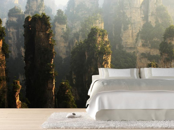 Peaks in Zhangjiajie Wall Mural-Landscapes & Nature-Eazywallz