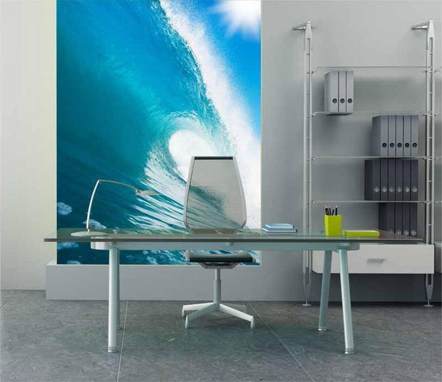 Perfect wave Wall Mural-Landscapes & Nature,Sports,Tropical & Beach-Eazywallz