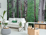 Pine Forest Wall Mural-Landscapes & Nature-Eazywallz