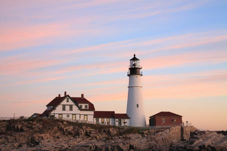 Portland Head Light, USA Wall Mural-Buildings & Landmarks-Eazywallz