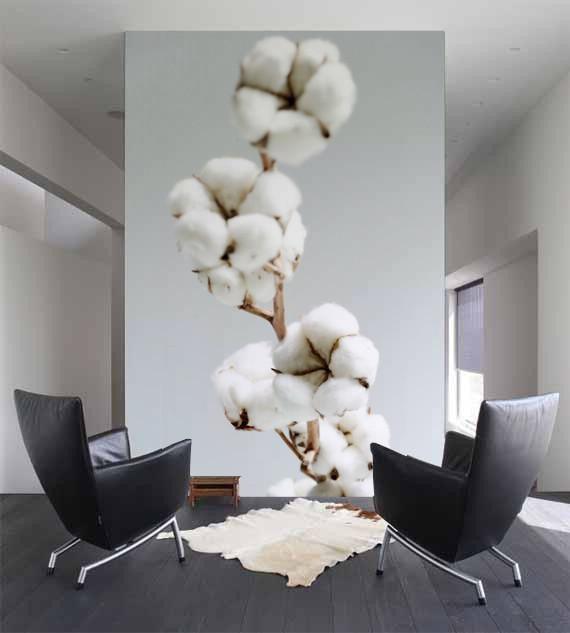 Pure Cotton Wall Mural-Florals,Macro,Zen,Featured Category of the Month-Eazywallz