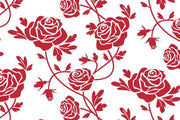 Roses pattern Wall Mural-Patterns-Eazywallz
