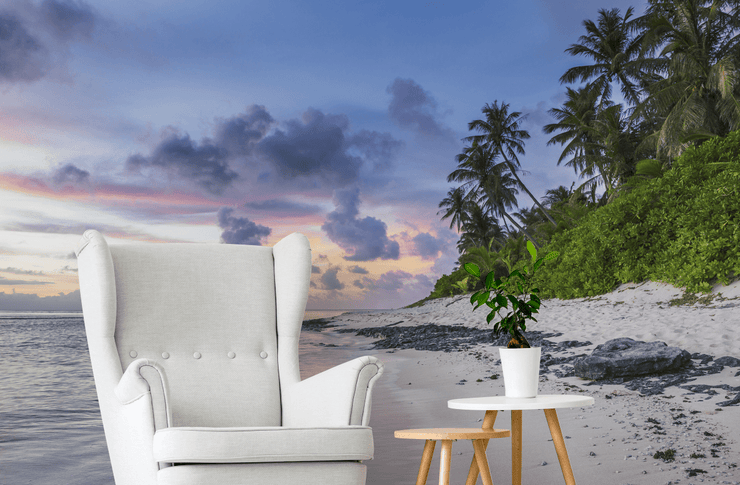 Secret Beach after Sunset Wall Mural-Tropical & Beach-Eazywallz