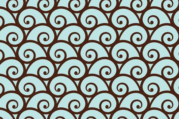 Shells pattern Wall Mural-Patterns-Eazywallz