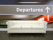 Signage in airport Wall Mural-Transportation-Eazywallz