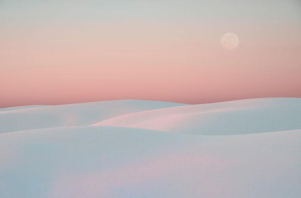 Smooth Moon & Desert Wall Mural-Landscapes & Nature-Eazywallz
