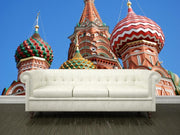 St. Basil cathedral, Russia Wall Mural-Buildings & Landmarks-Eazywallz