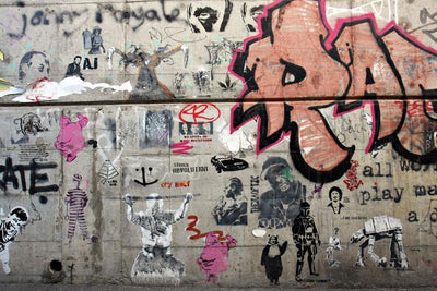Stencil Revolution Wall Mural-Urban-Eazywallz