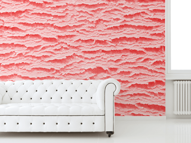 Strawberry Ice Cream Wall Mural-Textures-Eazywallz