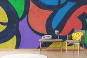 Street Colors Mural-Abstract,Urban,Modern Graphics,Best Seller Murals-Eazywallz