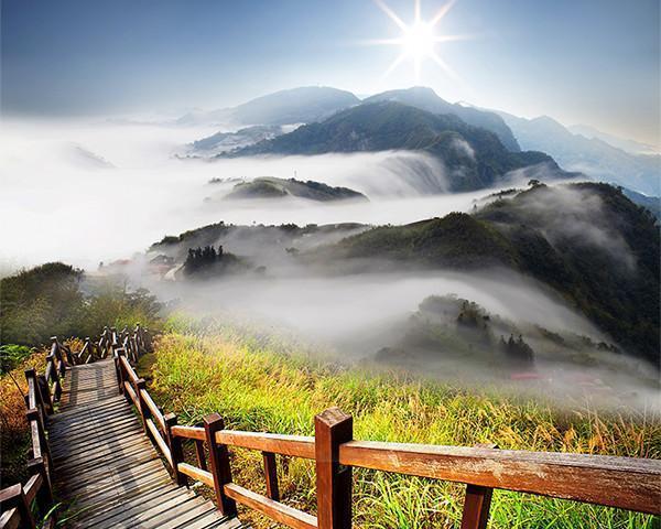 Taiwan Highlands Wall Mural-Landscapes & Nature-Eazywallz