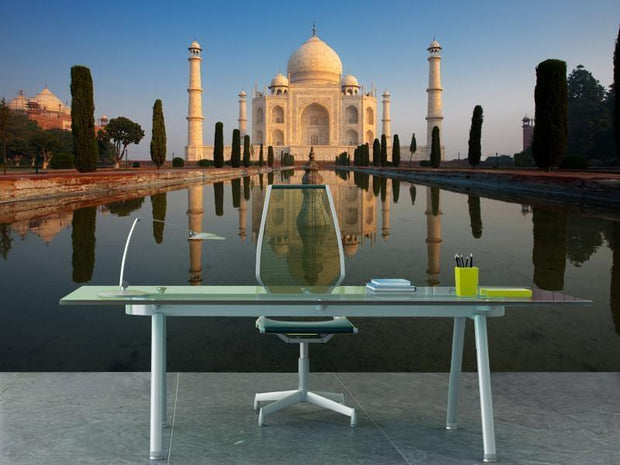 Taj Mahal, India Wall Mural-Buildings & Landmarks-Eazywallz