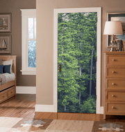 Tall Forest Door Mural-Landscapes & Nature-Eazywallz